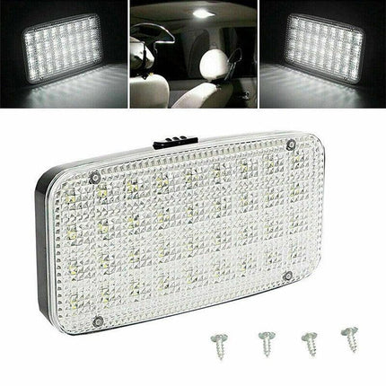 12V 36LED CARAVAN BOAT TRUCK CAR INTERIOR ROOF CEILING DOME CABIN LIGHT DURABLE - Aimall