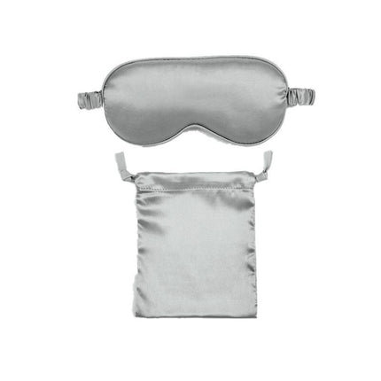 Pure Soft Silk EyeShade Blindfold Sleep Eye Mask Cover Light Shade Travel Relax - Aimall