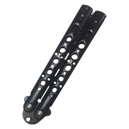 CSGO Rainbow Butterfly Knife Metal Folding Practice Trainer Training Tool - Aimall