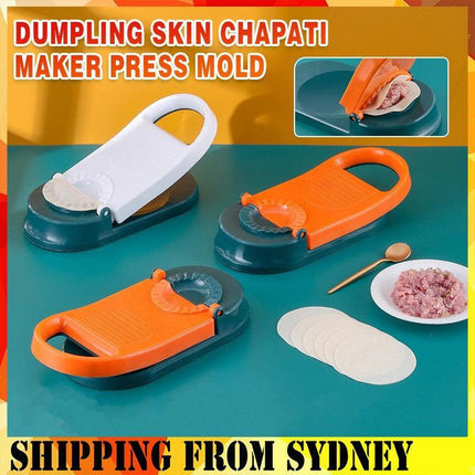 Dumpling Skin Chapati Maker Press Mold Handle Dough Presser Wrapper Mould Pastry - Aimall