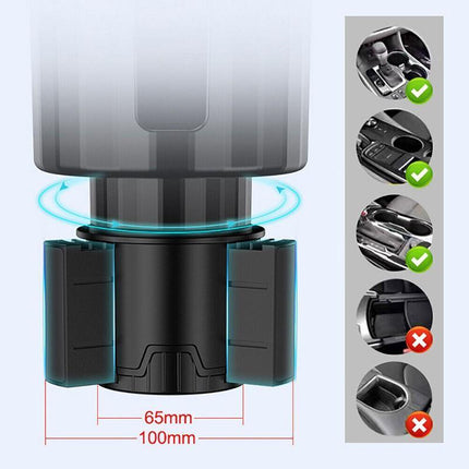 Car Cup Holder Expander Adapter for Bottles & Big Drinks Stable Fit for Car Auto - Aimall