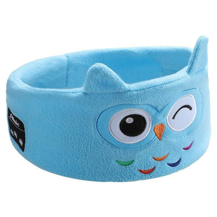 Kids Bluetooth Headband Headphone Earphone Wireless Sleeping Music Headwear Cute - Aimall