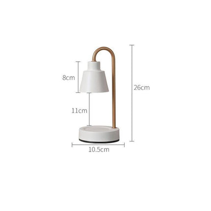 Aromatherapy Melting Wax Lamp Dimmable Night Light Table Candle Warmer Lamp - Aimall