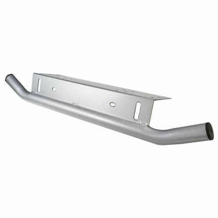 Ship Number Plate Bullbar Frame Driving Light Bar Car Mounting Bracket Silver - Aimall
