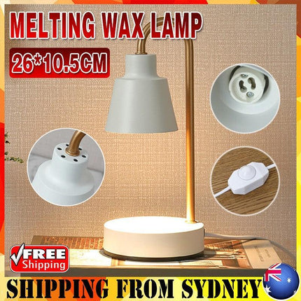 Aromatherapy Melting Wax Lamp Dimmable Night Light Table Candle Warmer Lamp - Aimall