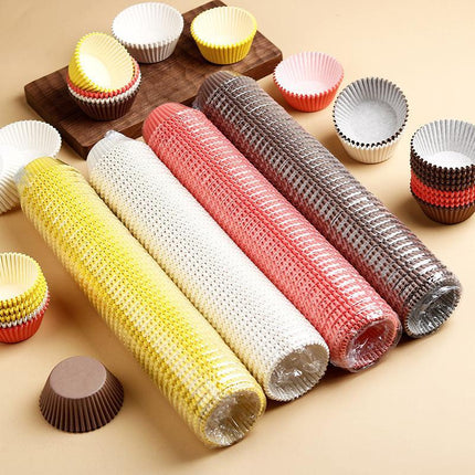 1000X Muffin Cases Liners Coloured Cake Boards Baking Patty Pan Cupcake Case - Aimall