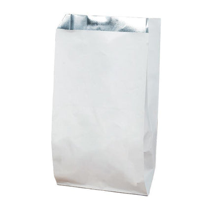 Aluminum Foil Lined Chips BBQ Chicken Paper Bags Disposable Greaseproof Takeaway - Aimall