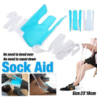 Sock Aid Easy On And Off Stocking Slider Pulling Assist Device Compression Sock - Aimall