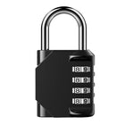 Combination-Lock 4 Digit Outdoor Waterproof Padlock,Gate,Locker,Hasp Number Lock - Aimall