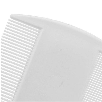 3 X Lice Comb Flea Double Sided Nit Beauty Salon Hair Head Lice Best Plastic - Aimall