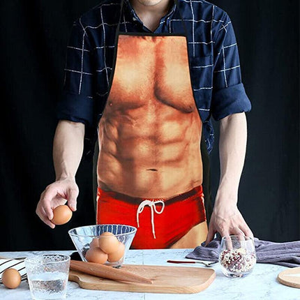 Funny Adult Men Women Novelty Aprons Party Game Cooking Kitchen BBQ Baking - Aimall