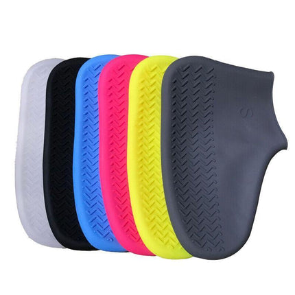 Shoe Cover Waterproof Silicone Non Slip Rain Water RUBBER Foot Boot Overshoe S - Aimall