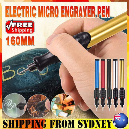 Tool Ceramic Metal Wood Engraving Pen Glass Electric Micro Engraver Diamond - Aimall