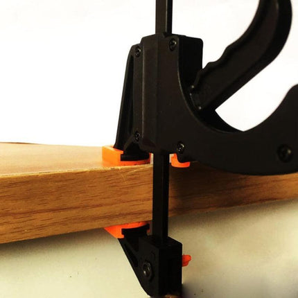 Quick Woodworking Clip Bar Clamp F-tyle Grip Quick Ratchet Release Squeeze Tools - Aimall