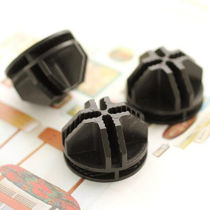 20PCS Wire Storage Cube Plastic Connectors Mesh Snap Plastic Push Grid - Aimall