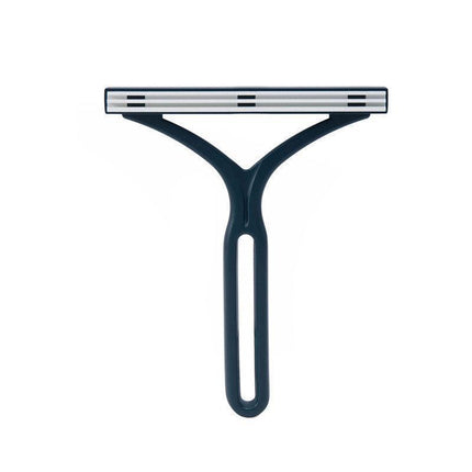 Lint Remover Pet Dog Cat Hair Fur Cleaning Clothes Mat Sofa Fuzz Brush Shaver Navy - Aimall