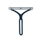 Lint Remover Pet Dog Cat Hair Fur Cleaning Clothes Mat Sofa Fuzz Brush Shaver Navy - Aimall