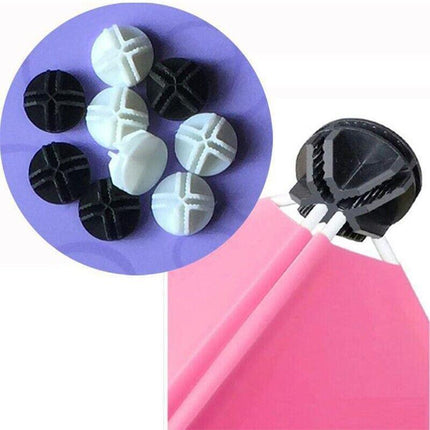 20PCS Wire Storage Cube Plastic Connectors Mesh Snap Plastic Push Grid - Aimall