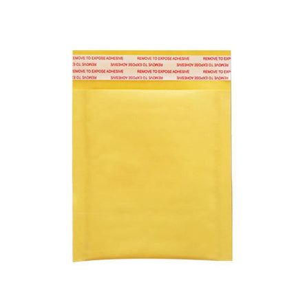 25PCS Poly Bubble Mailer Yellow Colour Multi-Size Plastic Padded Bag - Aimall