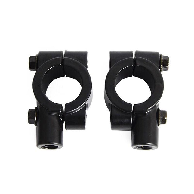 8mm Universal Motorcycle Handle Bar Mirror Mount Holder Clamp Adaptor 7/8“ - Aimall