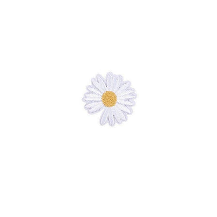 Embroidered Daisy Patches for Clothing Repairing and Crafts - Aimall