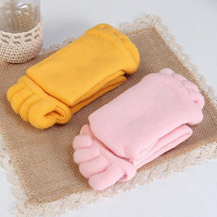 1 Pair Foot Alignment Sock Yoga Massage Socks Toe Separator Sport Pain Relief - Aimall