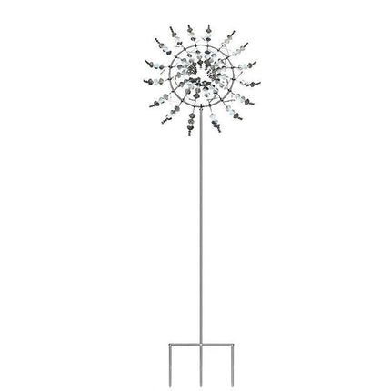 Unique and Magical Metal Windmill Kinetic Metal Wind Spinners Garden Decoration - Aimall