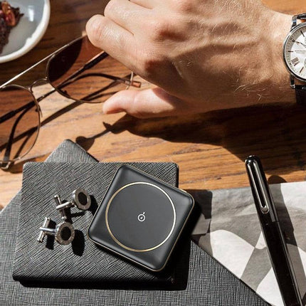 10000mAh Portable mini Qi Fast Charger Magnetic Wireless Power Bank Charger Slim - Aimall