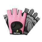 M Size Women Fitness Gym Training Gloves Half Finger Gel Weight Lifting Workout Gloves - Aimall