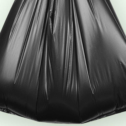 100PCS Black Heavy Duty Bin Bags Liners Rolls Waste Refuse Sacks Rubbish Bag - Aimall