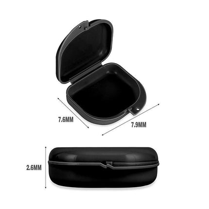Orthodontic Retainer Box Teeth Mouth Denture Dental Case Guard Storage Sport - Aimall