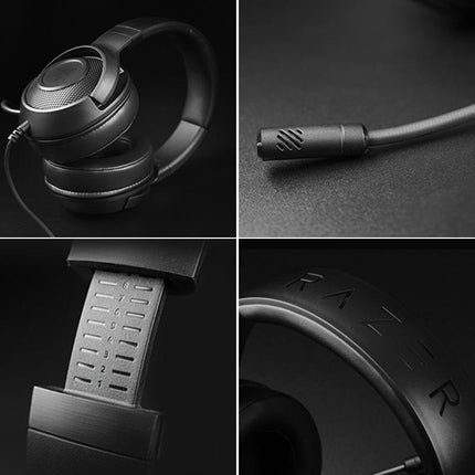 Razer Kraken X USB Digital Surround Sound Gaming Headset - Classic Black - Aimall