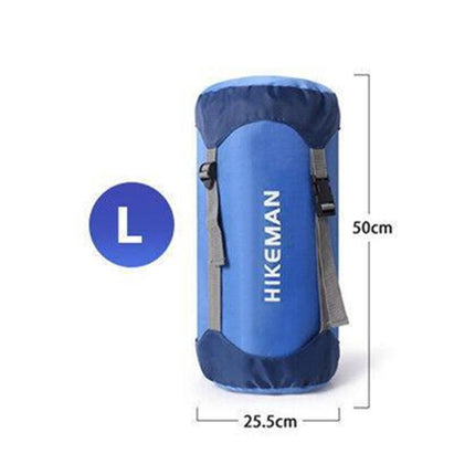 L Size Waterproof Compression Stuff Sack Camping Storage Bag Sleeping Bag Cover - Aimall