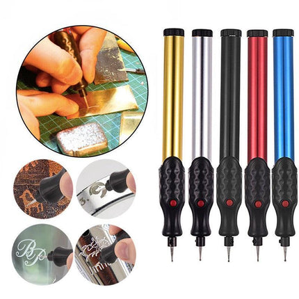 Tool Ceramic Metal Wood Engraving Pen Glass Electric Micro Engraver Diamond - Aimall