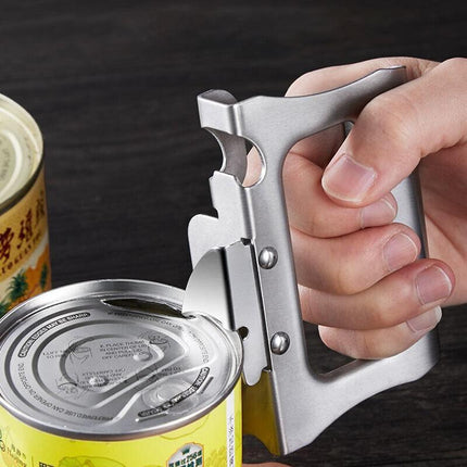 Manual Can Opener Stainless Steel Japanese Can Opener Kitchen Accessory - Aimall