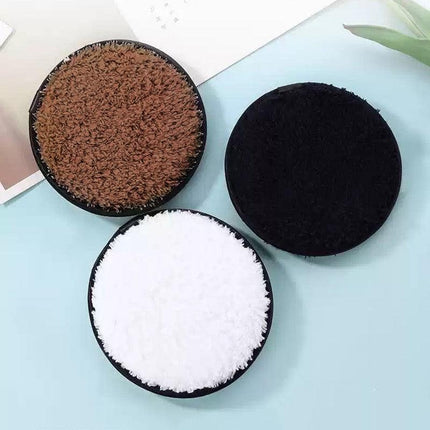1/3X Reusable Makeup Remover Pads Microfiber Face Cleaner Puff Facial Cleansing - Aimall