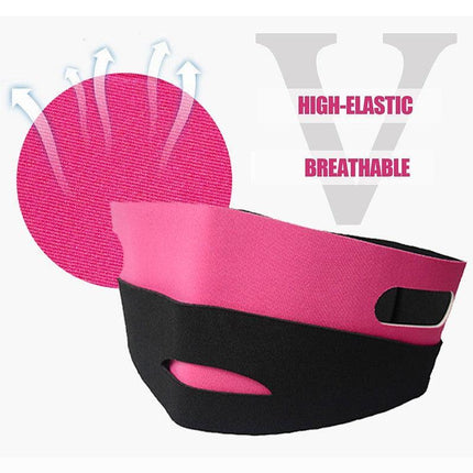 Face V-Line Slim Slimming Strap Up Mask Belt Lift Chin Anti-Aging Band Cheek - Aimall