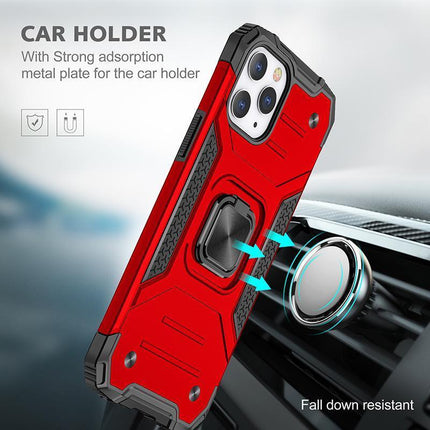 Red Case For iPhone 13 12 11 Pro Max XR X XS 7 8 PLUS Shockproof Rugged Cover - Aimall