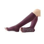 Medium Open Toe Dark Red