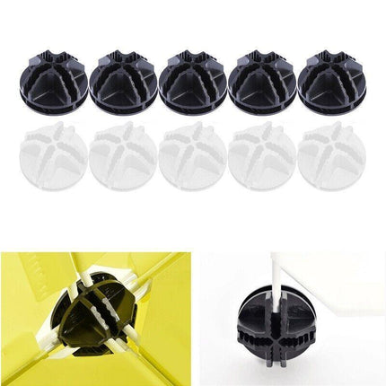 20PCS Wire Storage Cube Plastic Connectors Mesh Snap Plastic Push Grid - Aimall