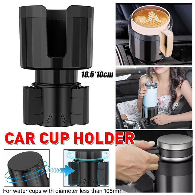 Car Cup Holder Expander Adapter for Bottles & Big Drinks Stable Fit for Car Auto - Aimall