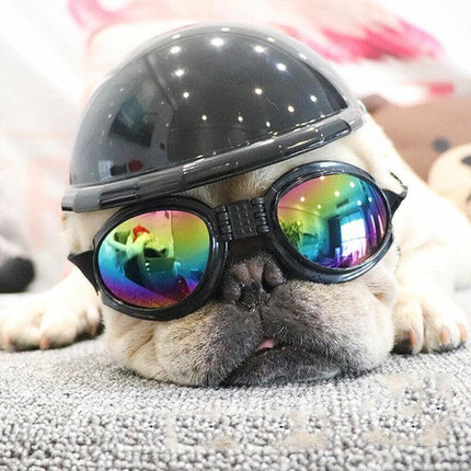 Protection Small Doggles Dog Sunglasses Pet Goggles UV Sun Glasses Eye Wear - Aimall