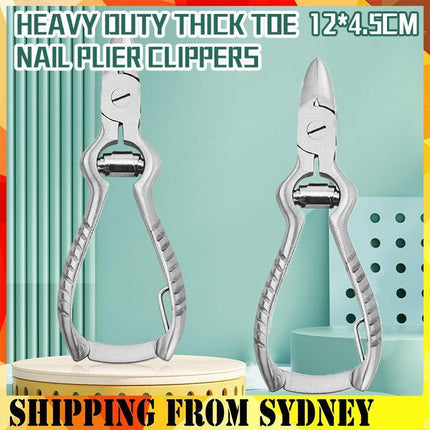 New Professional Steel Duty Thick Toe Nail Clippers Plier Chiropody Podiatry - Aimall
