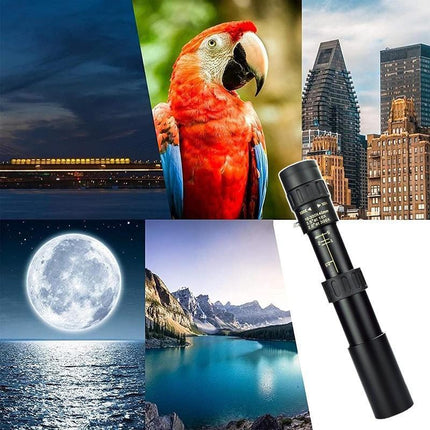 4K 10-300X40mm Super Telephoto Zoom Monocular Telescope Without mini Tripod - Aimall