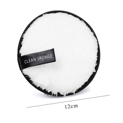 1/3X Reusable Makeup Remover Pads Microfiber Face Cleaner Puff Facial Cleansing - Aimall