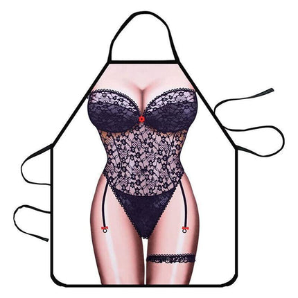 Funny Adult Men Women Novelty Aprons Party Game Cooking Kitchen BBQ Baking - Aimall