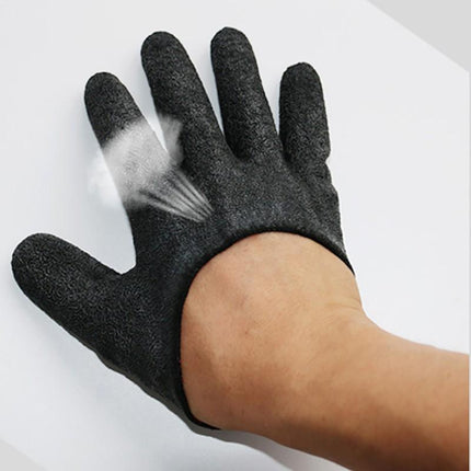 Fisherman Pro Fishing Glove With Magnet Release Catch Anti-slip Cut Resistant - Aimall