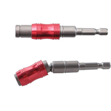 Magnetic Pivot Drill Bit Holder Steel Impact Pivoting Swivel Screw Drill-Bit Tip - Aimall
