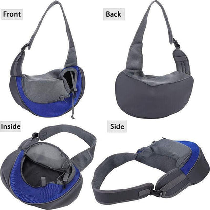 S Size Pet Shoulder Carrier Bag Puppy Cat Dog Travel Sling Backpack Portable - Aimall
