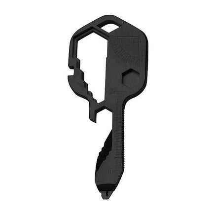 24 in 1 Multi-tool Key Shaped Pocket Keychain Bottle Opener Wrench Tools - Aimall